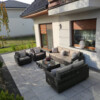 CAMPANIA PREMIUM BIG - duży zestaw mebli wypoczynkowych na taras i do ogrodu