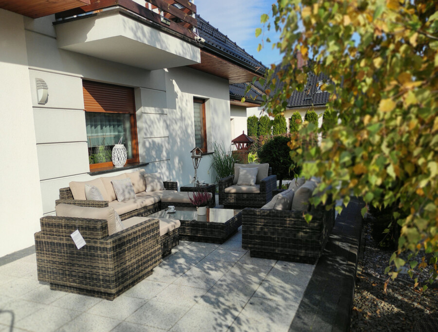 CAMPANIA PREMIUM BIG - duży zestaw mebli wypoczynkowych na taras i do ogrodu