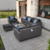 Meble na duży taras – CAMPANIA PREMIUM - Zestaw wypoczynkowy z 2 sofami