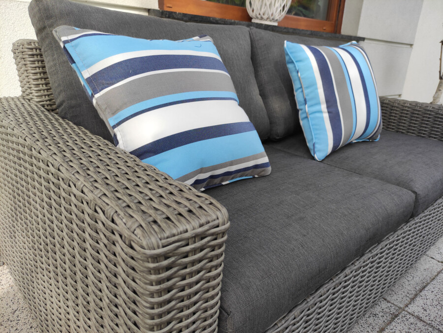 Meble na duży taras – CAMPANIA PREMIUM - Zestaw wypoczynkowy z 2 sofami