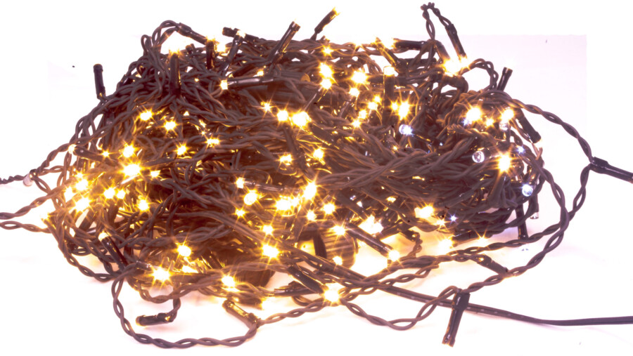 Kurtyna Gęste Sople 9m 300 LED + flash