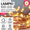 Lampki LED na baterie z pilotem – 10 m, 100 mini diod