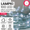Lampki LED na baterie z pilotem – 10 m, 100 mini diod