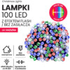 Lampki choinkowe 5m 100 LED+flash. Lampki systemowe (bez zasilacza)