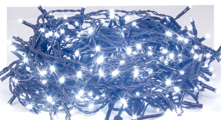 Kurtyna Gęste Sople 9m 300 LED + flash