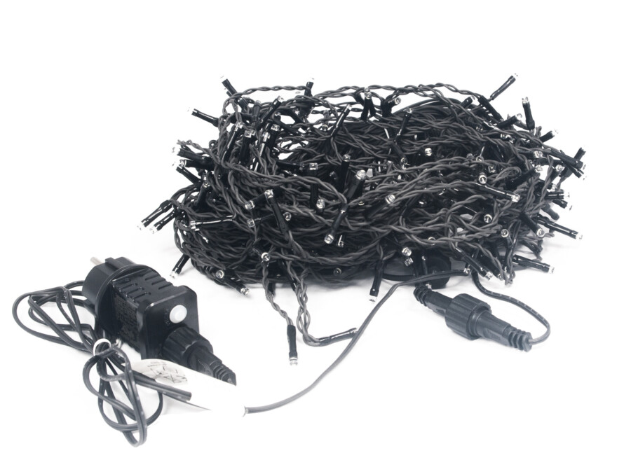 Kurtyna Gęste Sople 9m 300 LED + flash