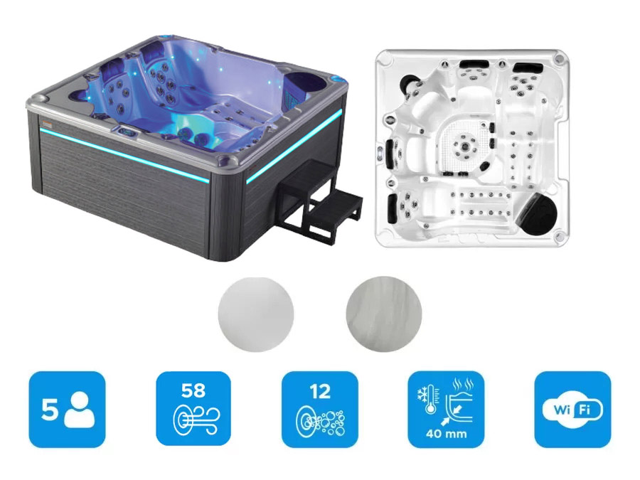 Jacuzzi / wanna ogrodowa z hydromasażem - MALLORCA