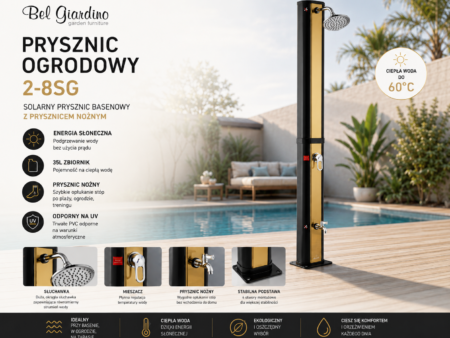 PRYSZNIC BASENOWY / OGRODOWY 2/8SG