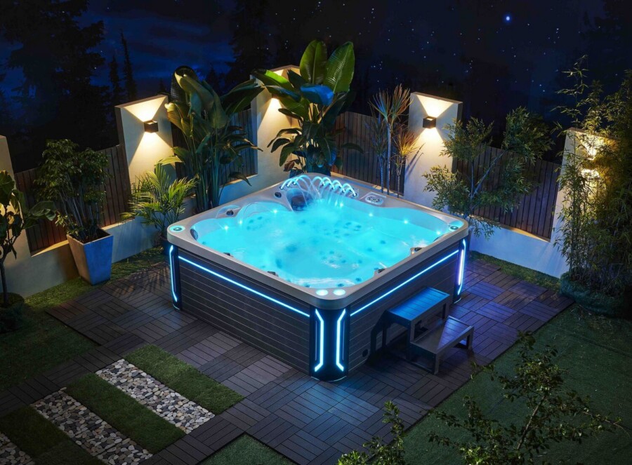 Jacuzzi / wanna ogrodowa z hydromasażem - CANNES