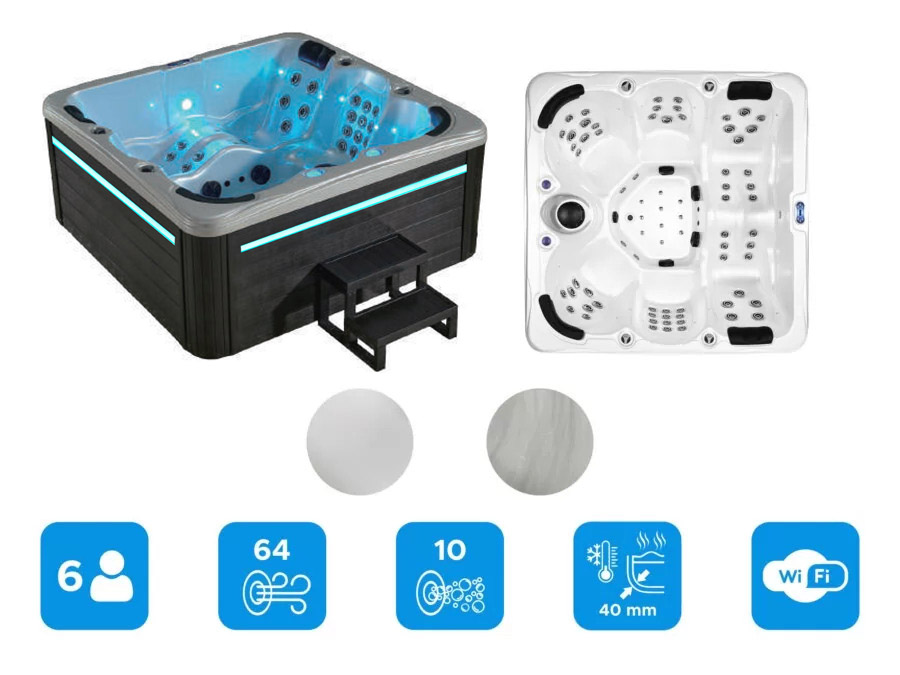Jacuzzi / wanna ogrodowa z hydromasażem - NICEA