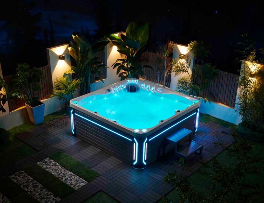 Jacuzzi / wanna ogrodowa z hydromasażem - SAN REMO