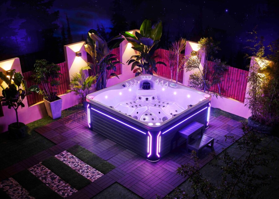 Jacuzzi / wanna ogrodowa z hydromasażem - SAN REMO