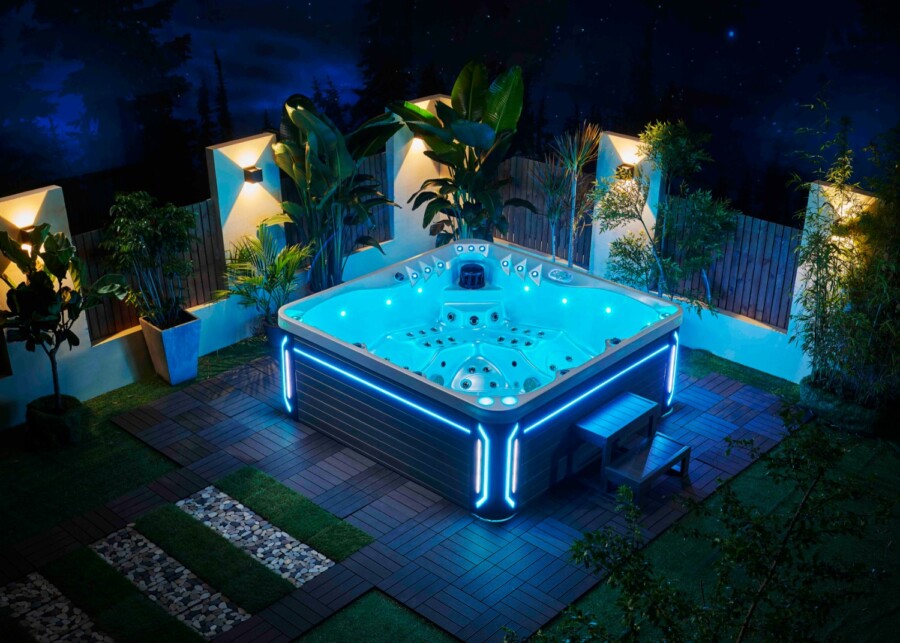 Jacuzzi / wanna ogrodowa z hydromasażem - SAN REMO
