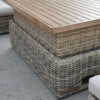 TOSCANIA - Meble tarasowe. Duża sofa, 2 fotele, stół, podnóżek. OKRĄGŁY TECHNORATTAN TOSCANIA - Meble tarasowe. Duża sofa, 2 fotele, stół, podnóżek. OKRĄGŁY TECHNORATTAN