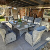 Zestaw ogrodowy KOLOSEUM 240 – stół 240x120 i 8 foteli