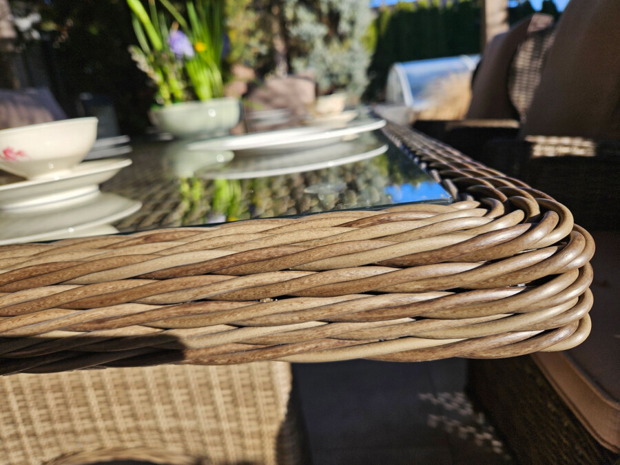 Zestaw ogrodowy KOLOSEUM 240 – stół 240x120 i 8 foteli