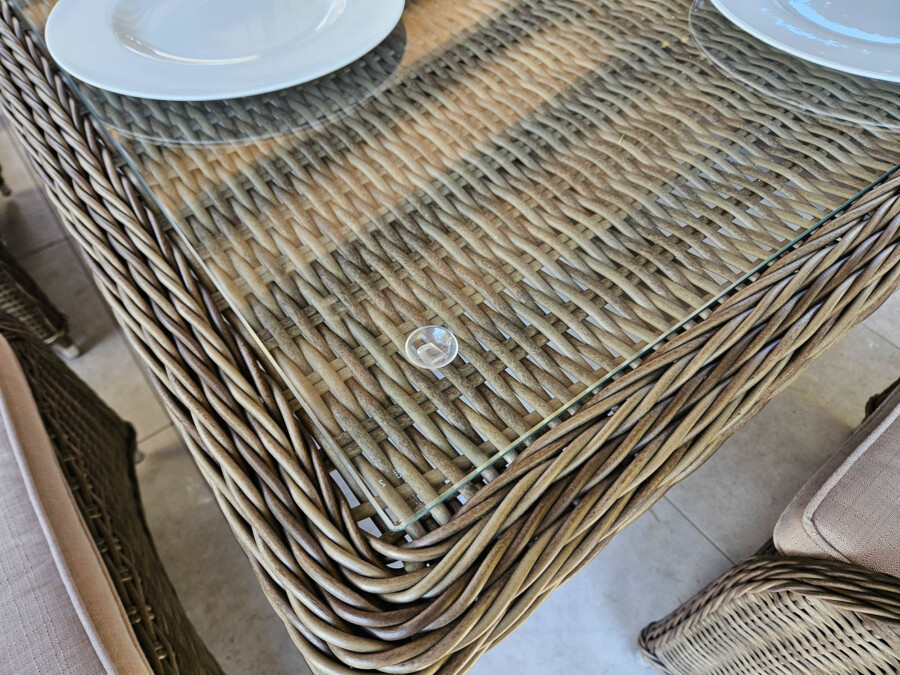 Zestaw ogrodowy KOLOSEUM 240 – stół 240x120 i 8 foteli