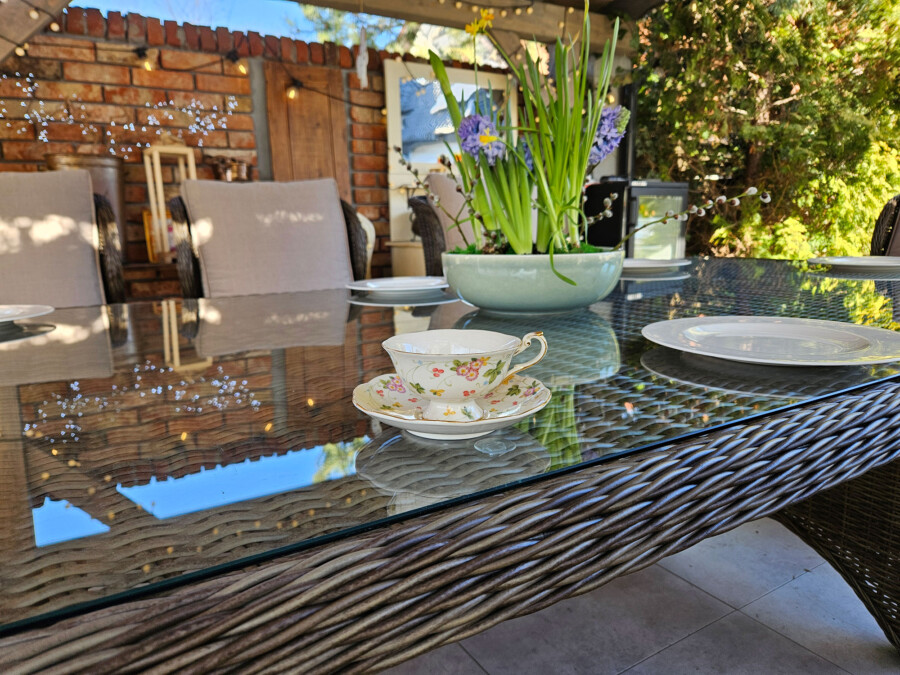 Zestaw ogrodowy KOLOSEUM 240 – stół 240x120 i 8 foteli