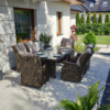 Zestaw ogrodowy KOLOSEUM 240 – stół 240x120 i 8 foteli