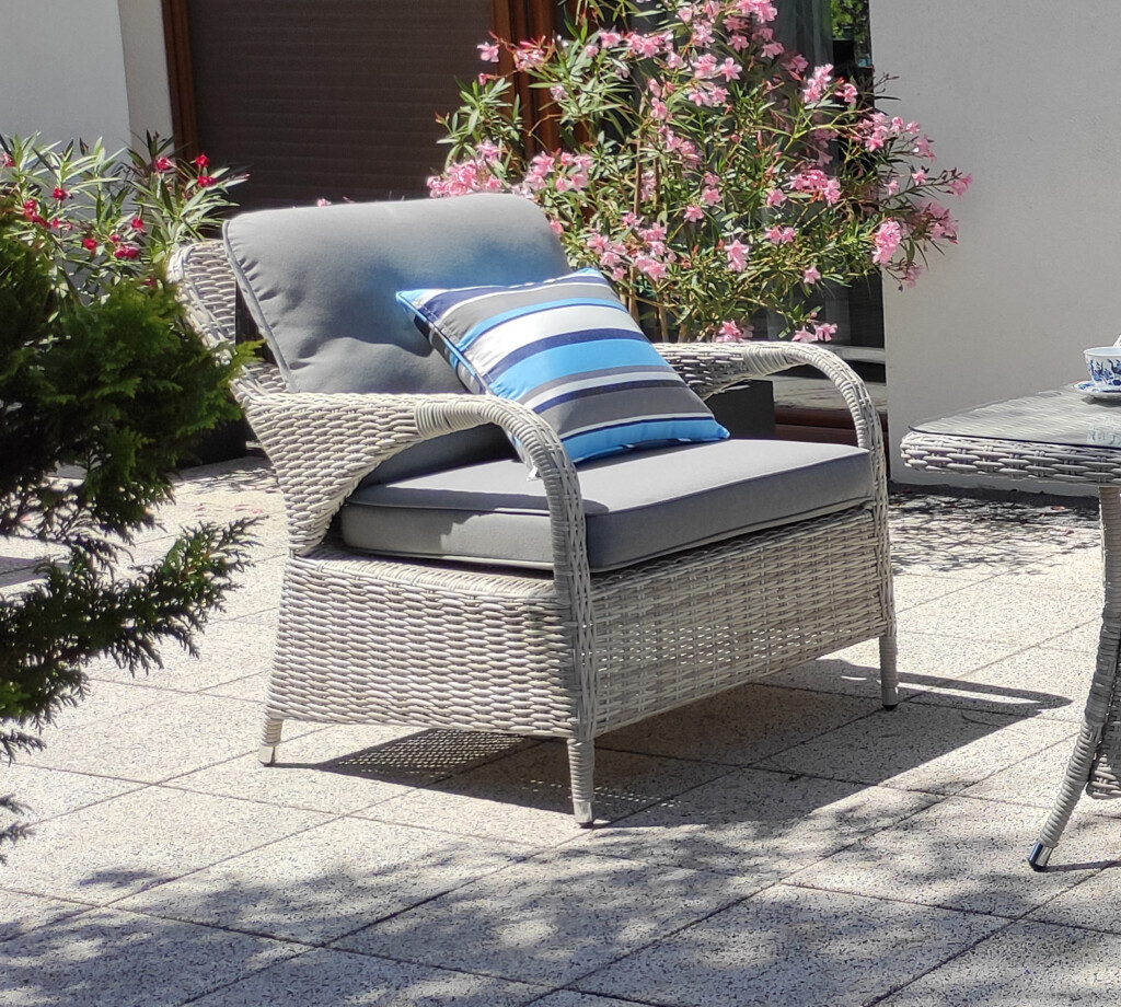 Fotel do zestawu POSEJDON – technorattan