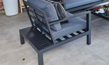 Fotel aluminiowy ogrodowy HEMSON