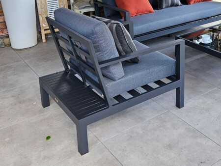 Fotel aluminiowy ogrodowy HEMSON