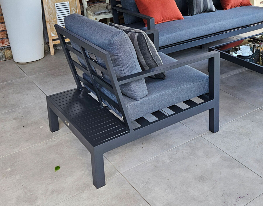 Fotel aluminiowy ogrodowy HEMSON