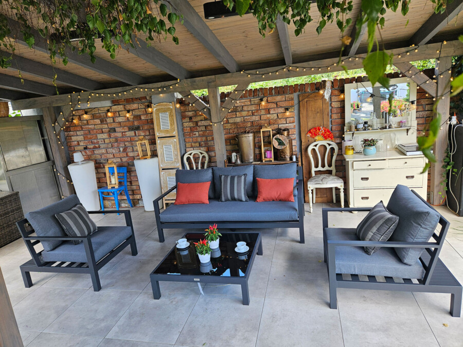 Duży zestaw kawowy aluminiowy HEMSON 3