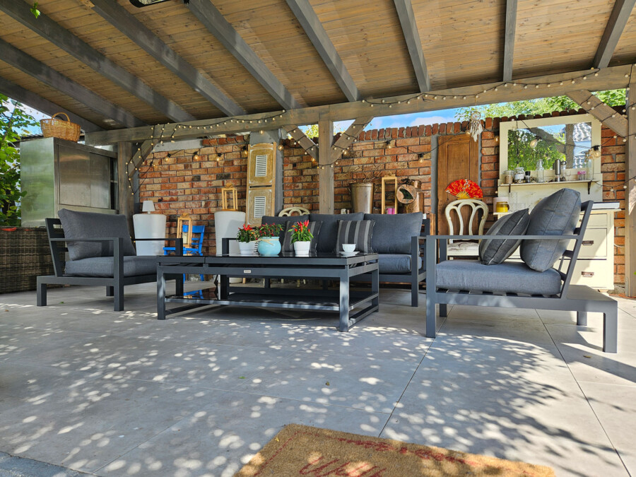 Duży zestaw kawowy aluminiowy HEMSON 3