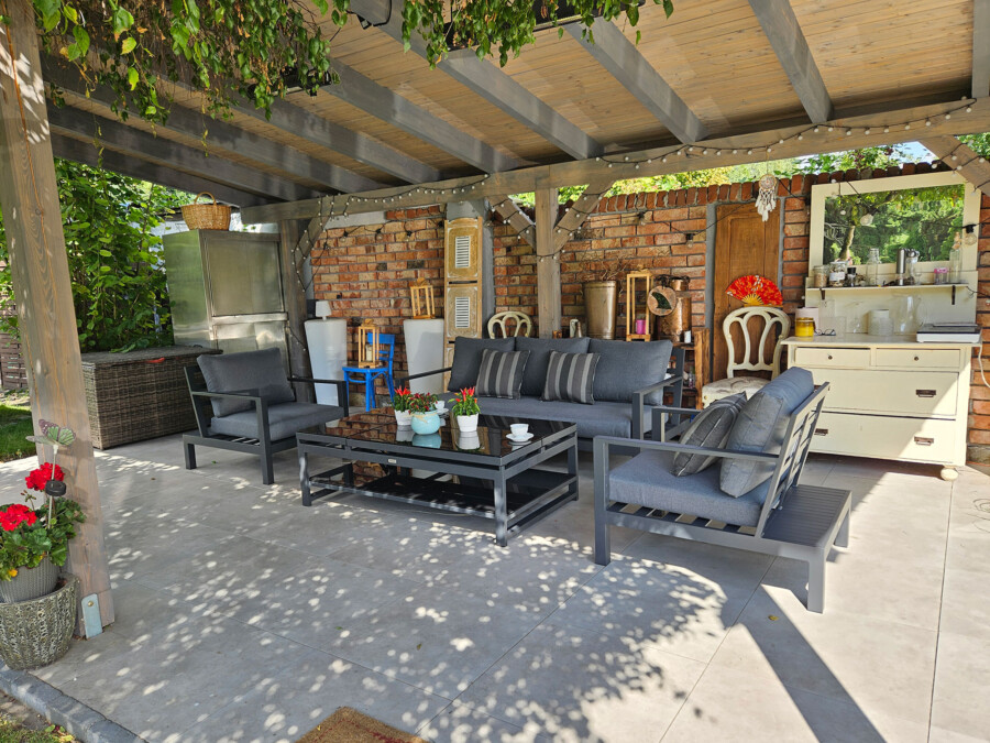 Duży zestaw kawowy aluminiowy HEMSON 3