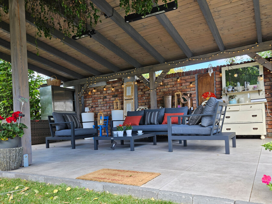 Duży zestaw kawowy aluminiowy HEMSON 3