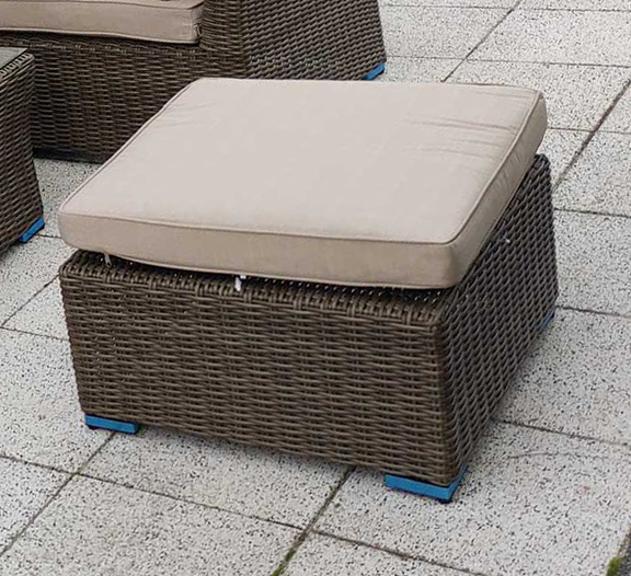 PODNÓŻEK do zestawu KRETA z technorattanu