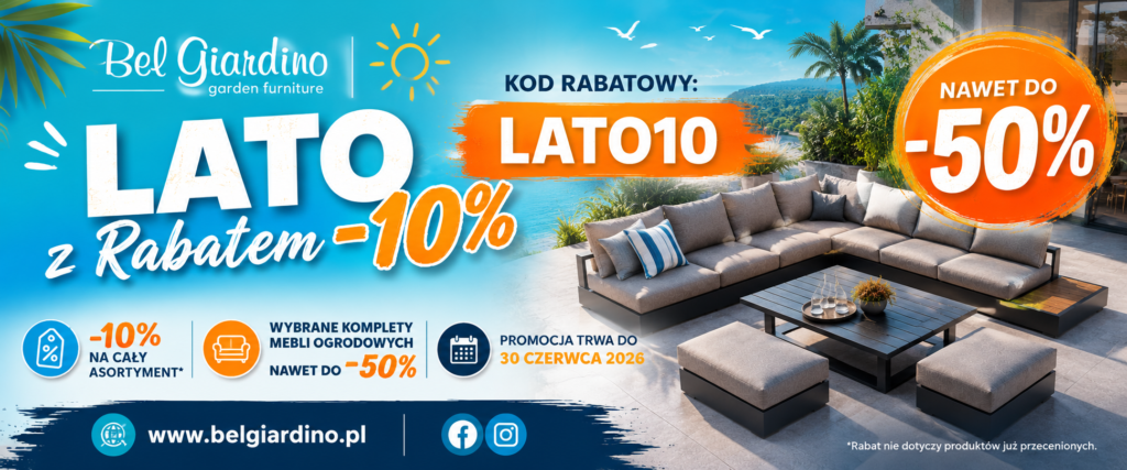 BANER PROMOCJA NA MEBLE LATO